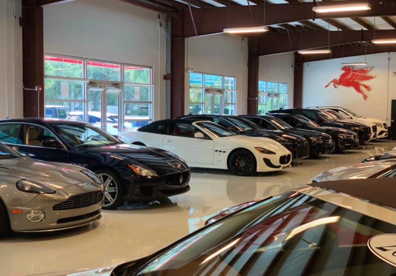 Rosner Motorsports Showroom