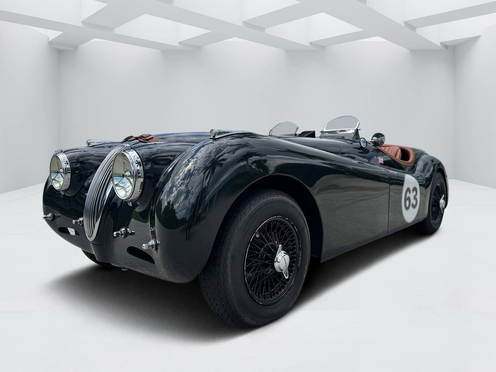 1950 Jaguar xk120 alloy