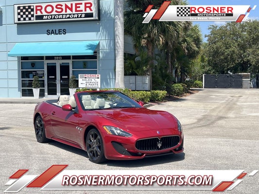 2014 Maserati GranTurismo Convertible Sport in Vero Beach, FL - Rosner Motorsports