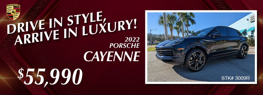2022 PORSCHE CAYENNE