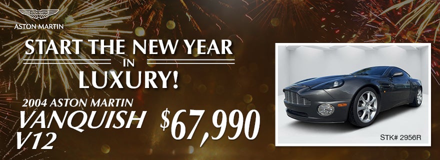 2004 ASTON MARTIN VANQUISH V12