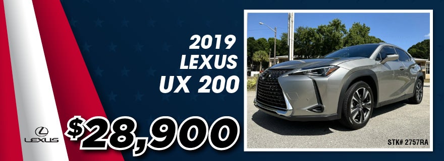 2019 LEXUS UX 200